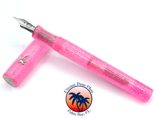 Spes Fountain Pen - "Sea Anemone" Glitter