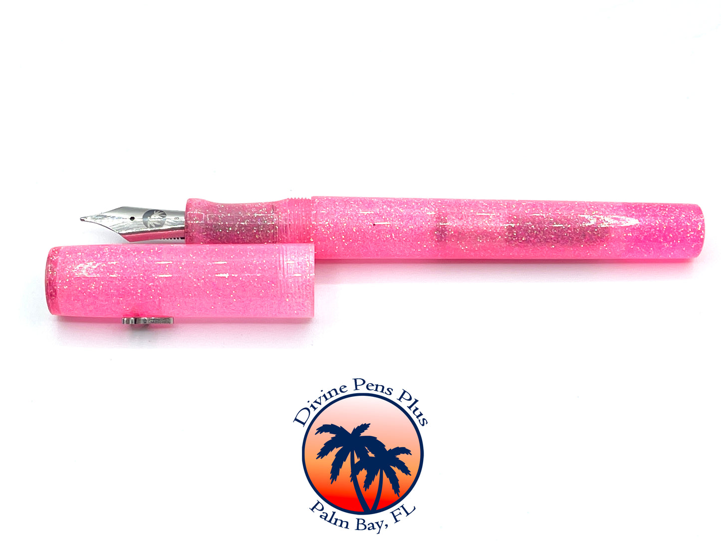 Spes Fountain Pen - "Sea Anemone" Glitter