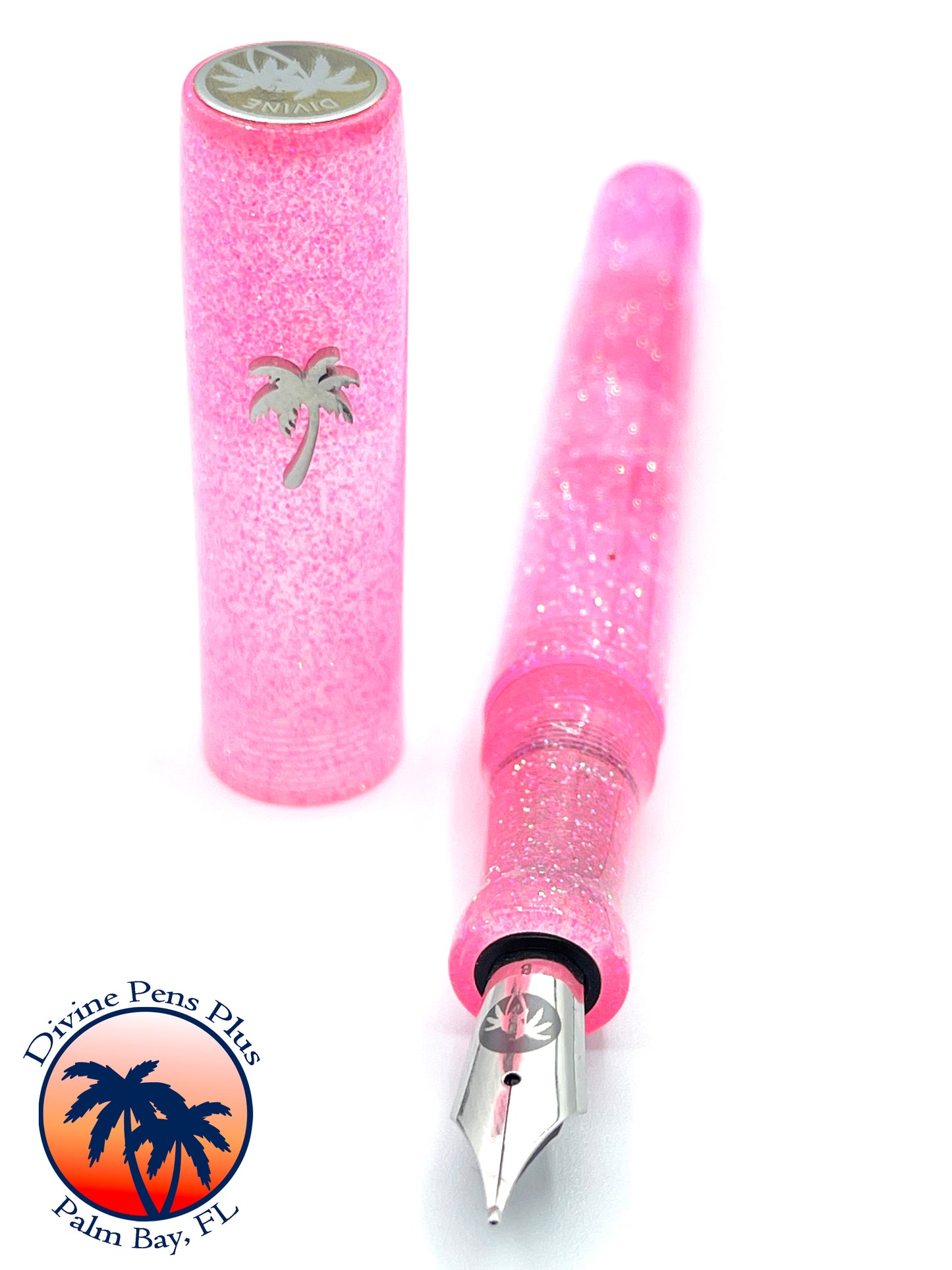 Spes Fountain Pen - "Sea Anemone" Glitter