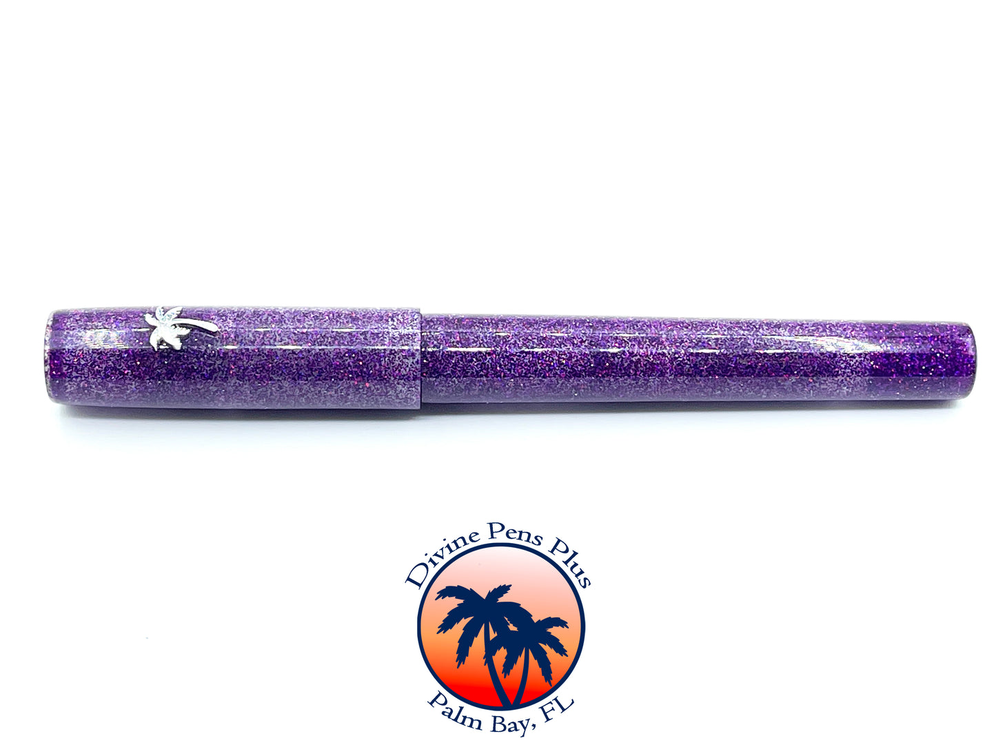 Spes Fountain Pen - "Tanzanite" Glitter