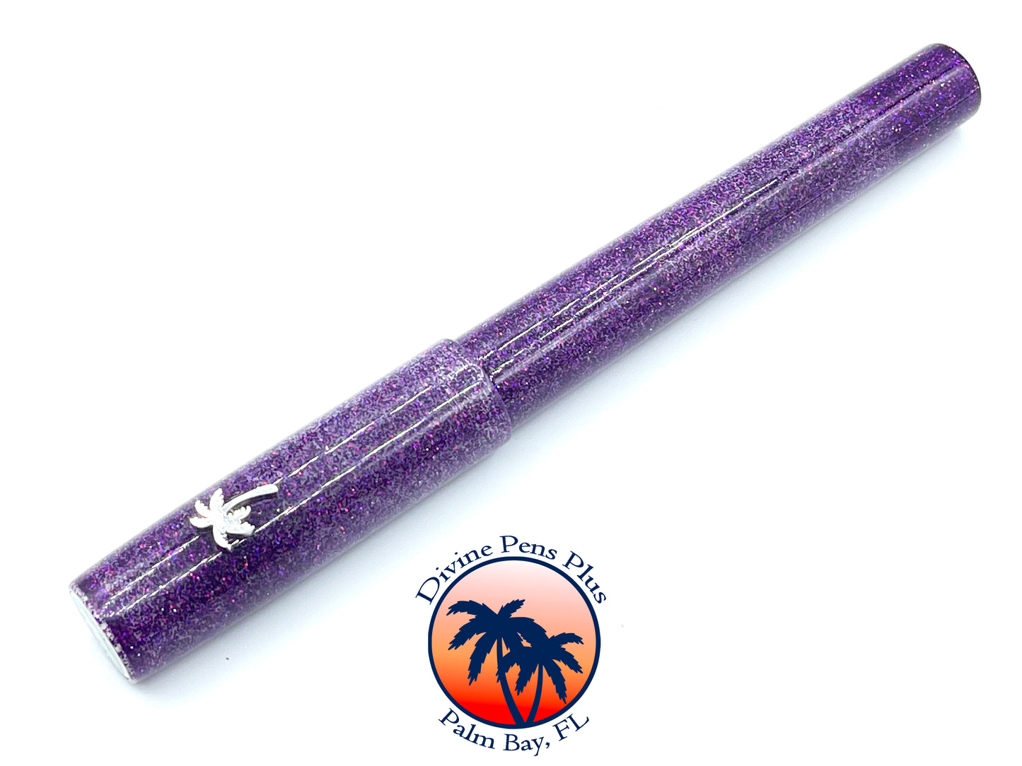 Spes Fountain Pen - "Tanzanite" Glitter