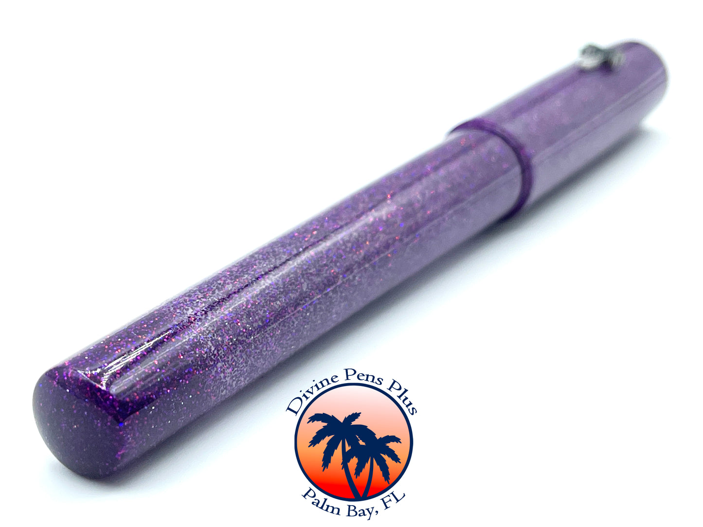 Spes Fountain Pen - "Tanzanite" Glitter