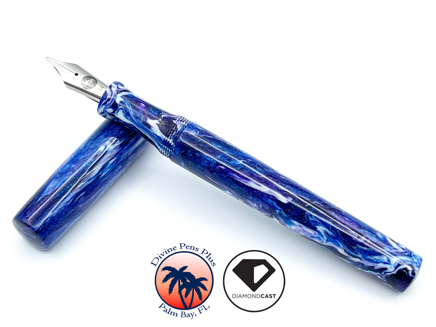 Spes Fountain Pen - "Andromeda" DiamondCast™