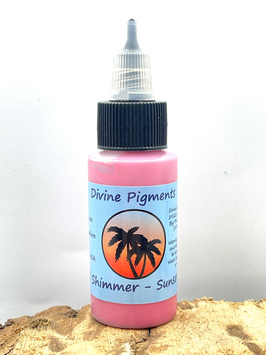 Liquid Shimmer - Sunset Pink