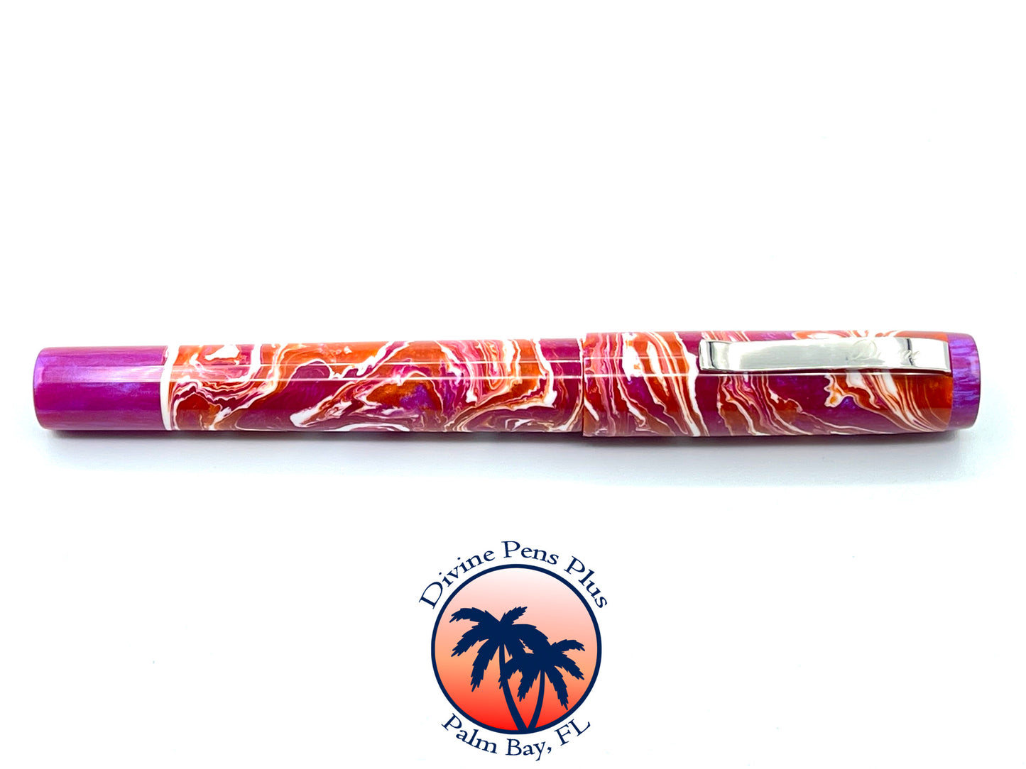 Agape Fountain Pen - "Hibiscus"
