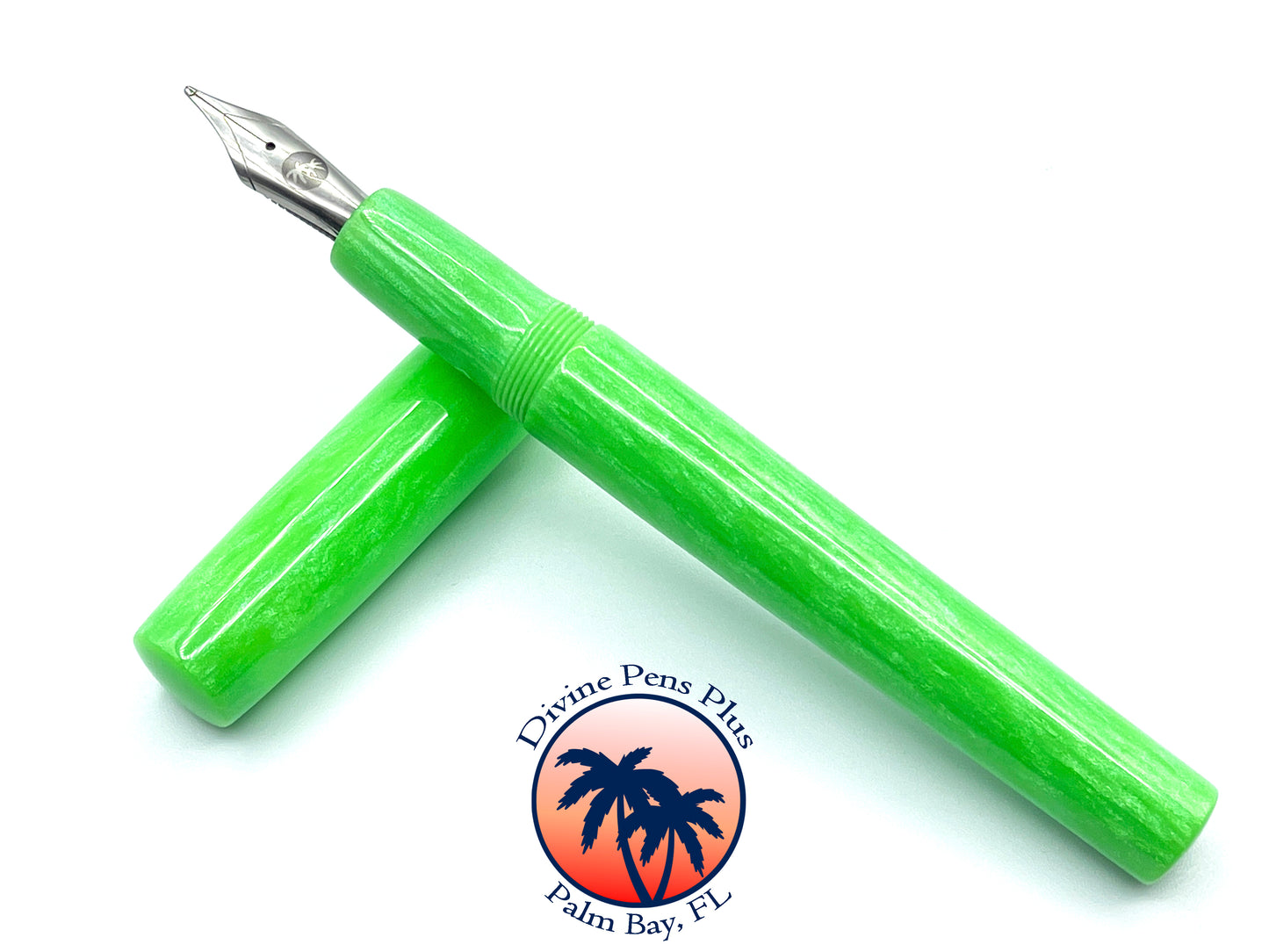 Spes Fountain Pen - "Lime Green Pearl"