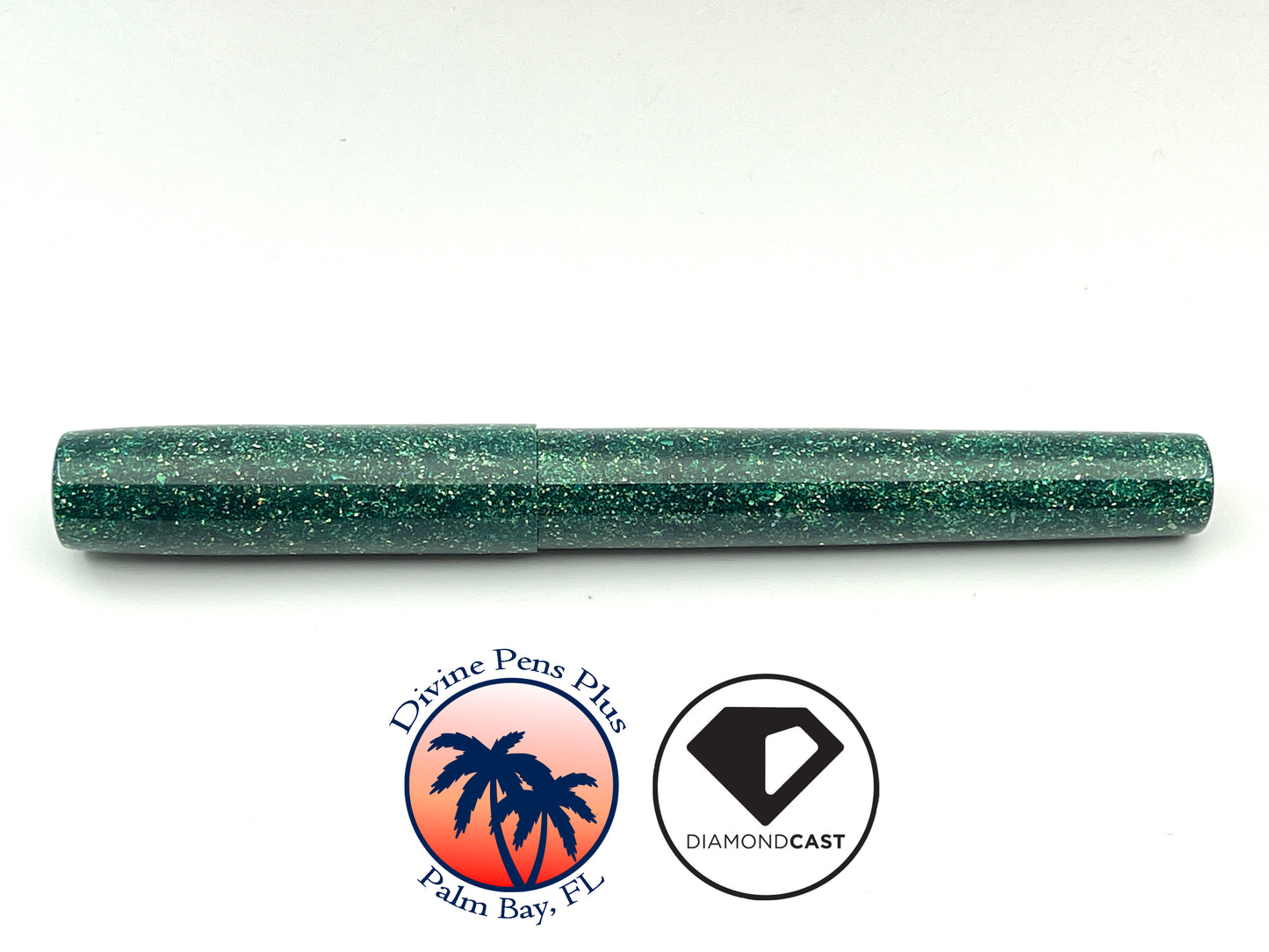 Summerland Fountain Pen - "Green Radiance" DiamondCast™
