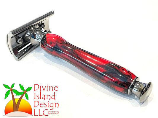 Safety Razor / Gunmetal - Resin / Vampire