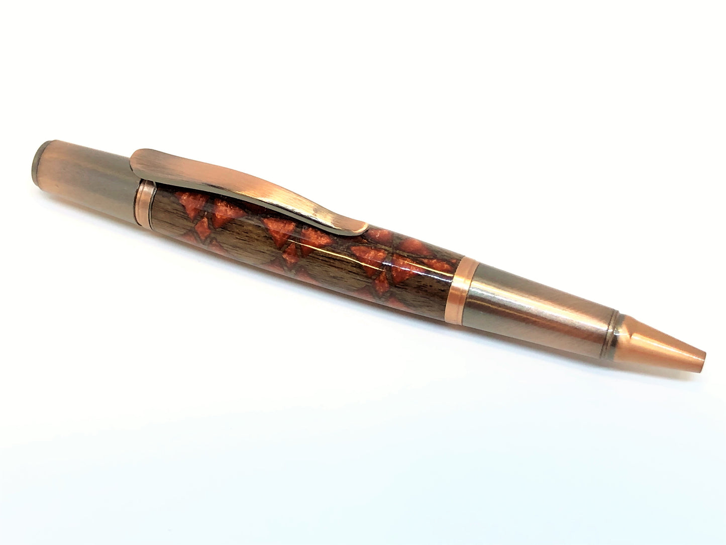 Sirocco / Antique Copper - Hybrid / Walnut Cutout and Copper Resin