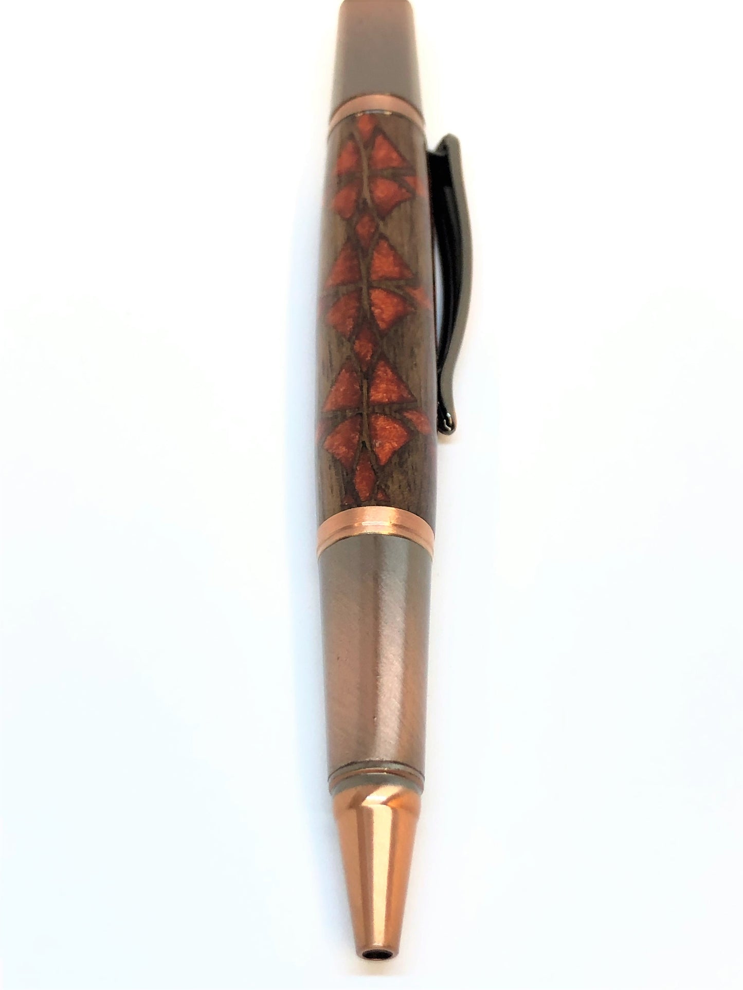 Sirocco / Antique Copper - Hybrid / Walnut Cutout and Copper Resin