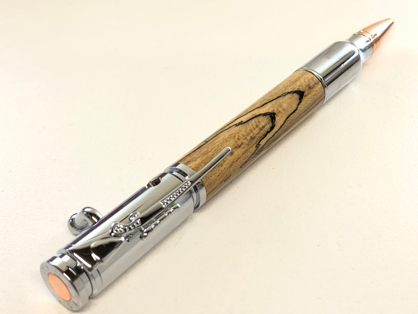Bolt Action / Chrome - Wood / Spalted Maple