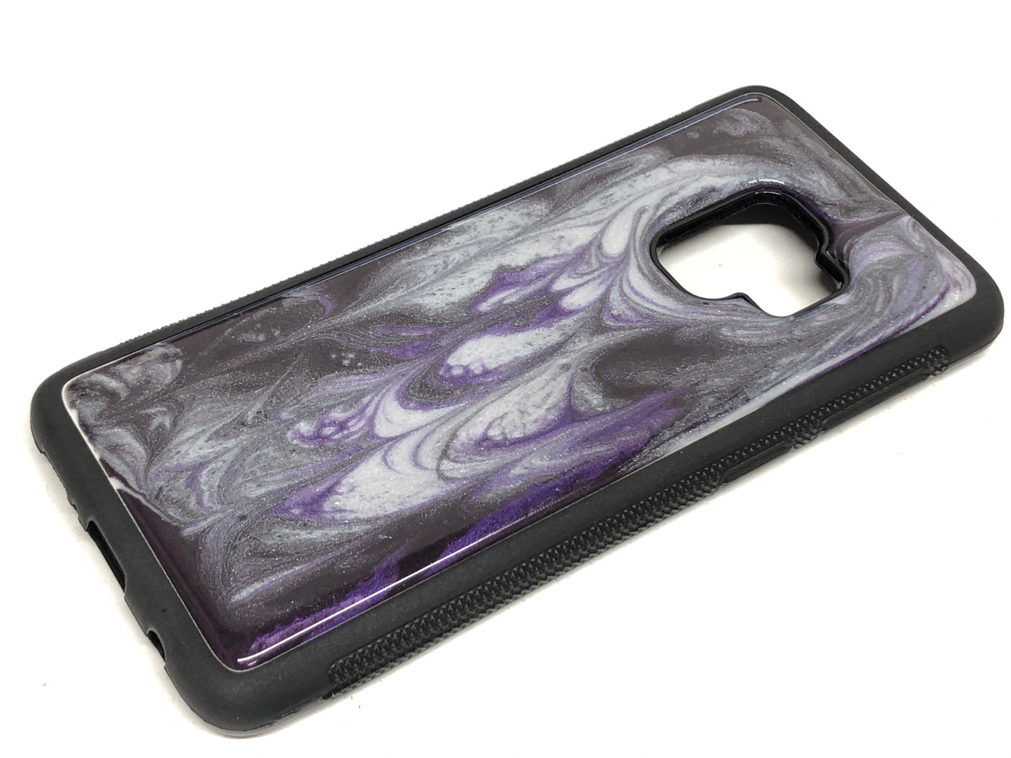 Samsung Galaxy S9 Phone Case - "Purple Sky" Resin