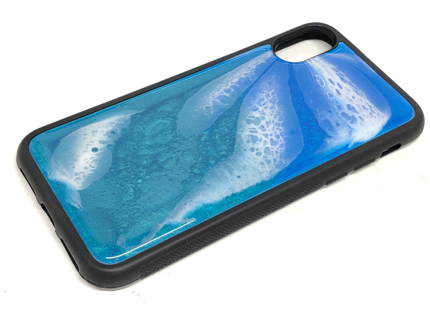 iPhone X/XS Phone Case - "Ocean" Resin