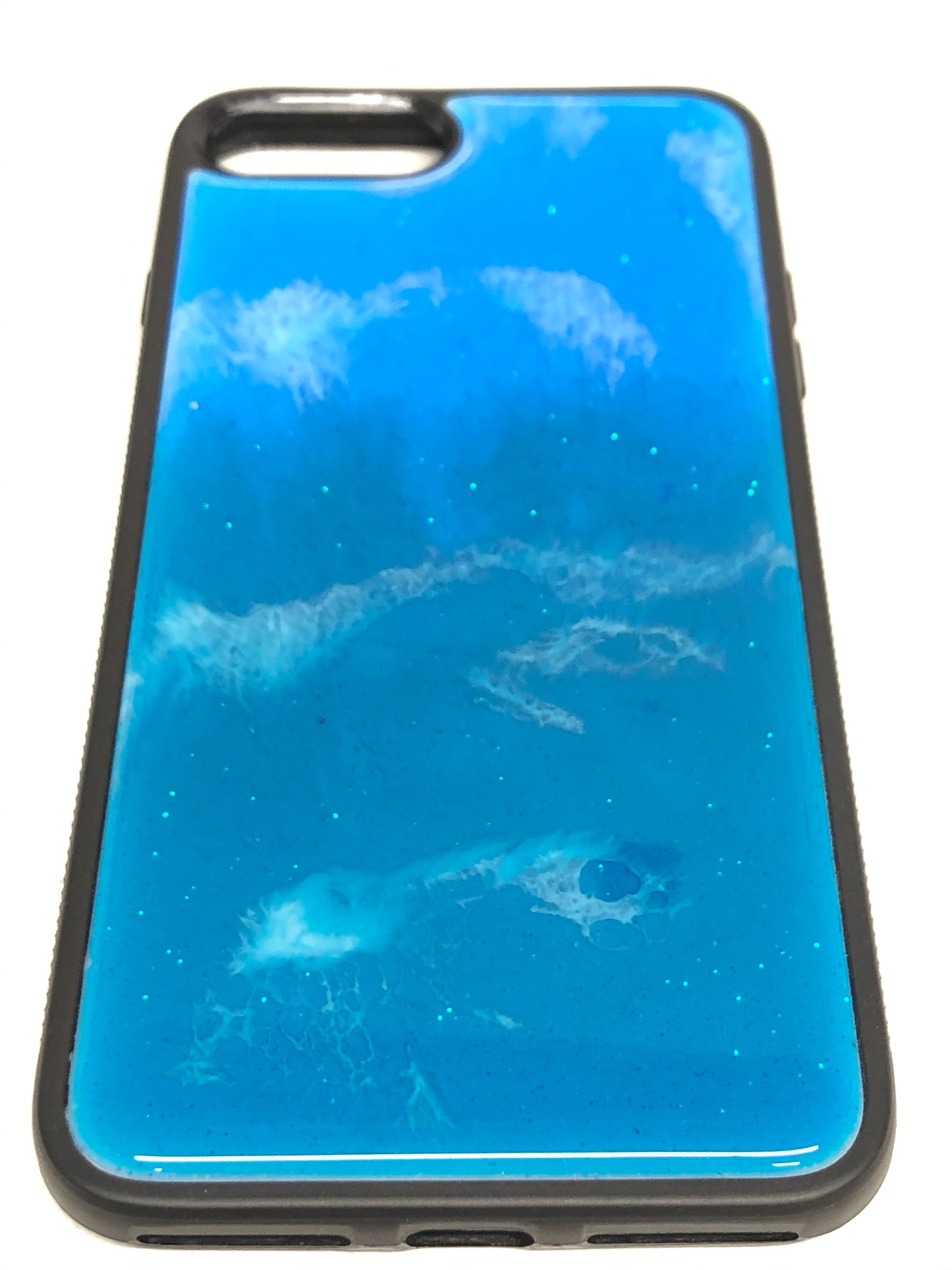 iPhone 7/8 Plus Phone Case - "Ocean" Resin