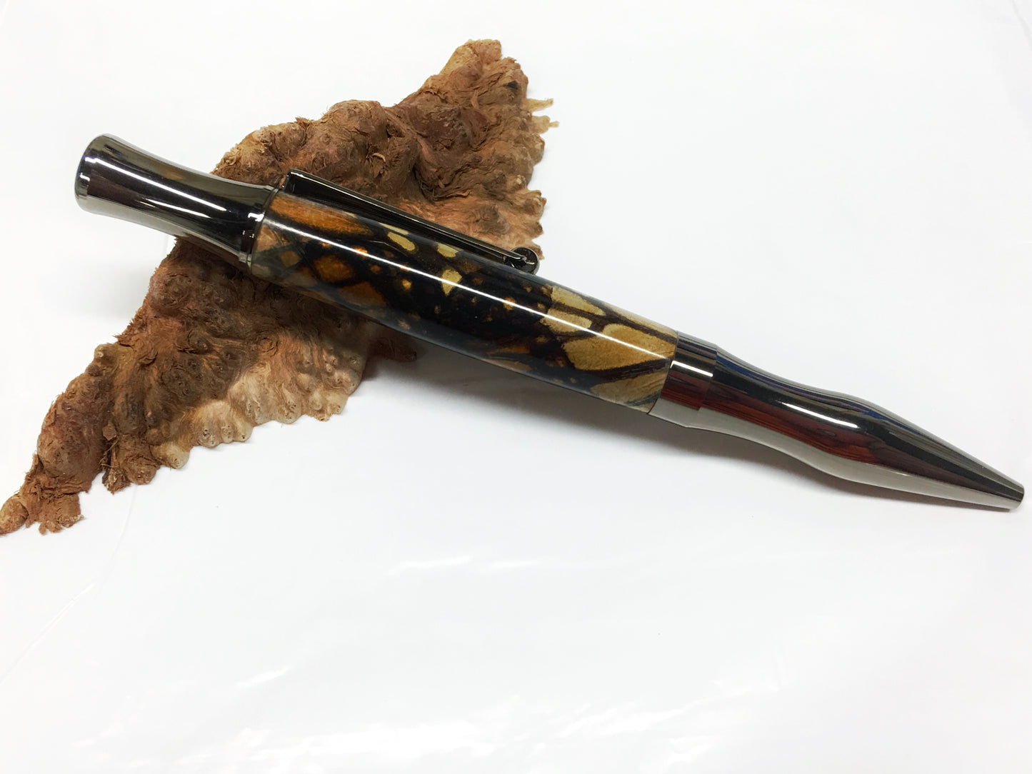 Virage / Black Titanium - Monarch Butterfly Clear Cast