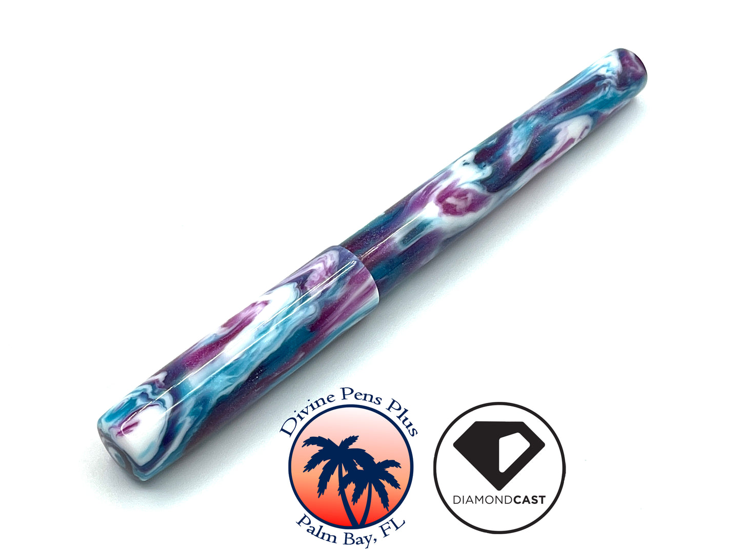 Palm Bay Fountain Pen - "Andromeda" DiamondCast™
