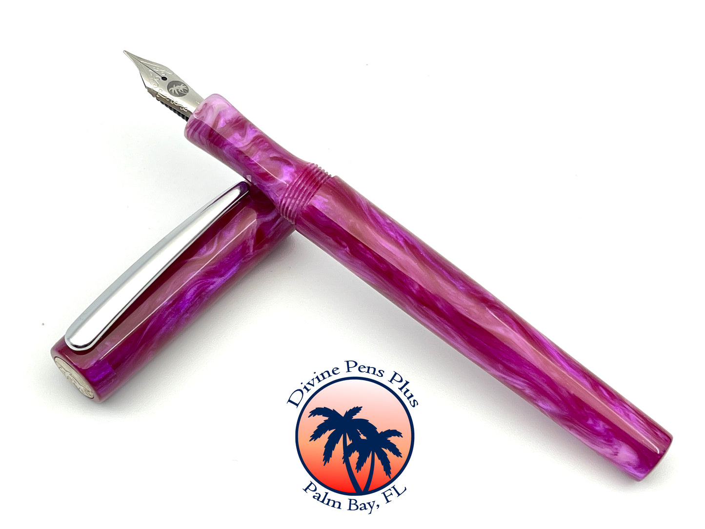 Palm Bay Fountain Pen - "Wicked Wisteria"