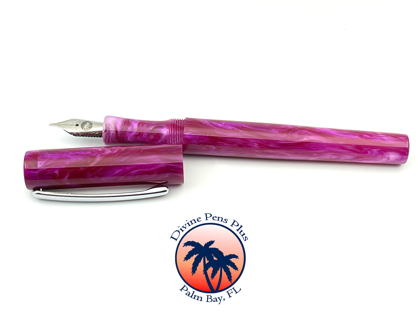 Palm Bay Fountain Pen - "Wicked Wisteria"