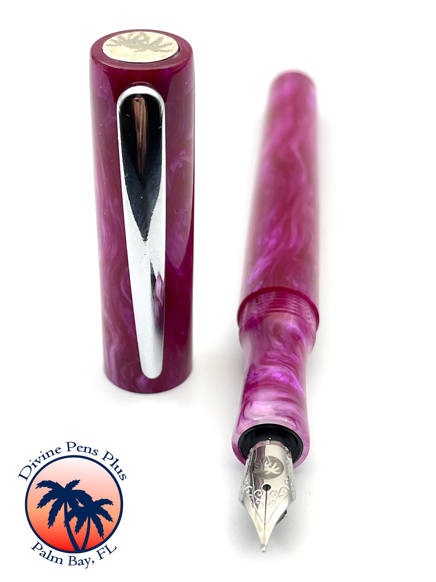 Palm Bay Fountain Pen - "Wicked Wisteria"