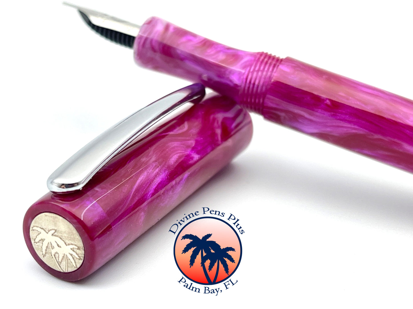 Palm Bay Fountain Pen - "Wicked Wisteria"