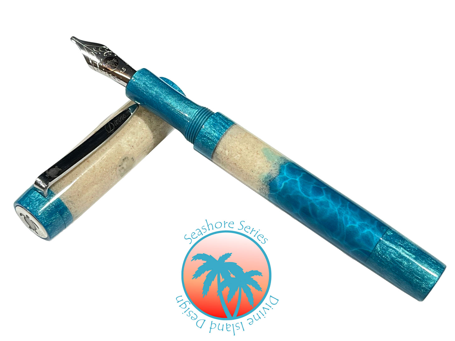 Seashore Fountain Pen - Sea Turtle