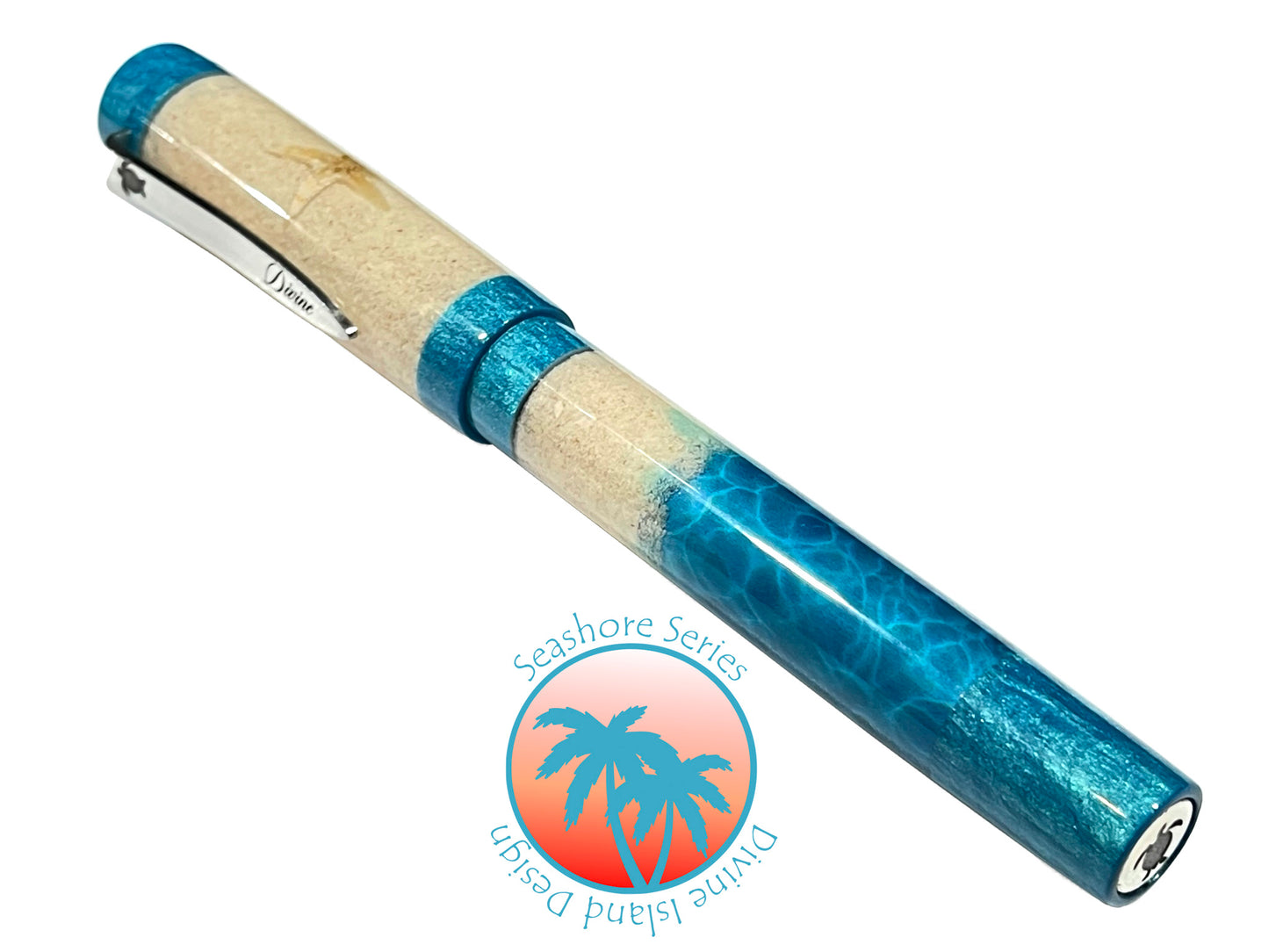 Seashore Fountain Pen - Sea Turtle