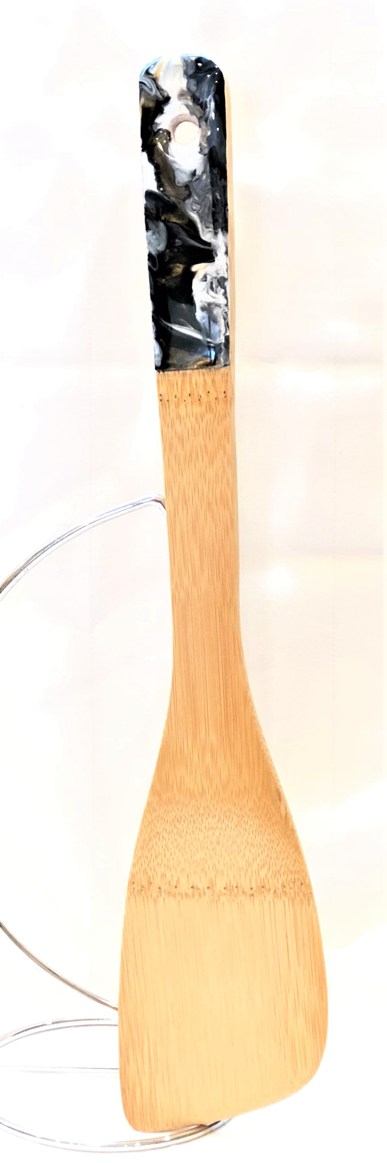 Utensils - Bamboo Cooking Utensils with Resin Handle