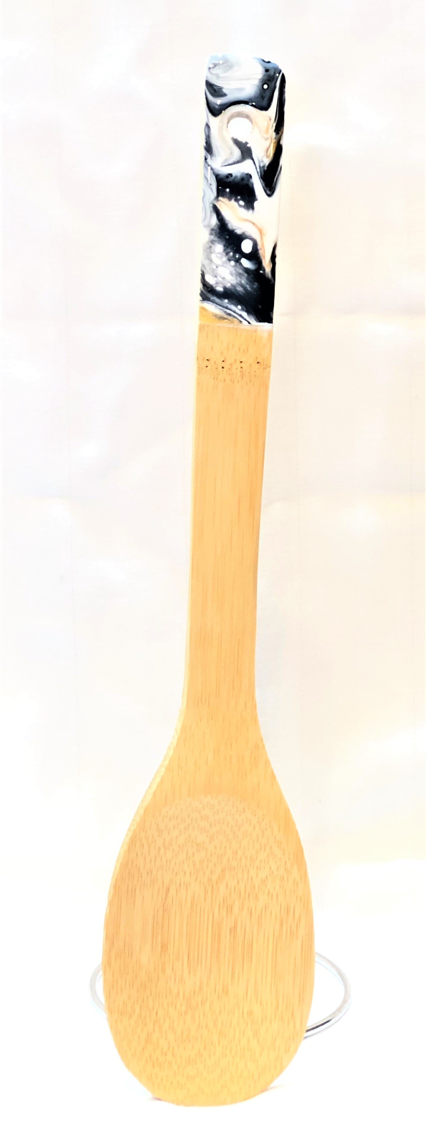 Utensils - Bamboo Cooking Utensils with Resin Handle